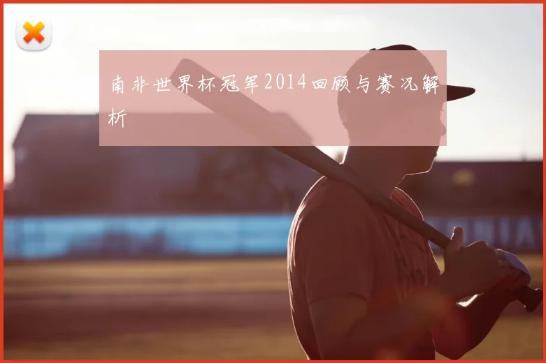 南非世界杯冠军2014回顾与赛况解析